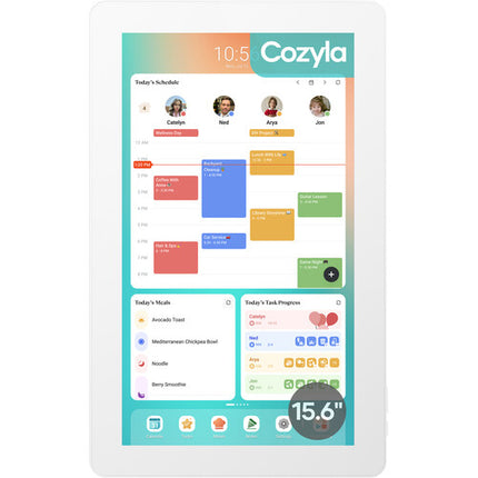 Cozyla 15.6" Pantalla táctil 1080p Wi-Fi 6 Bluetooth 5.0 blanca