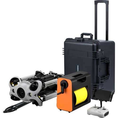 CHASING M2 S ROV Submarino Industrial 4K UHD 12MP 2000 Lúmenes 656 ft cable