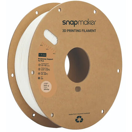Snapmaker Breakaway soporte para PLA filamento 500g alta calidad y fácil remoción
