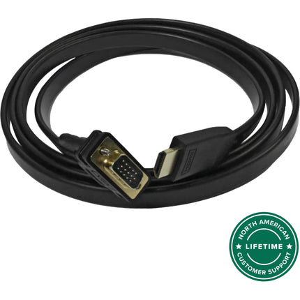 Plugable Cable Adaptador HDMI a VGA 6 Pies Resolución 1920x1080 60Hz