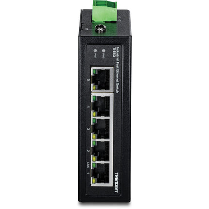 TRENDnet 5-Port Industrial Fast Ethernet Switch 5 Puertos Gigabit IP50
