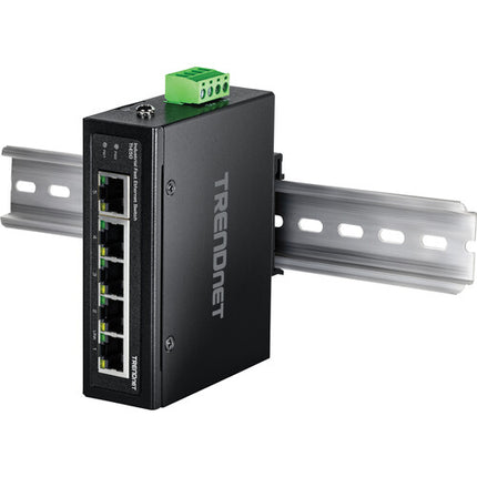 TRENDnet 5-Port Industrial Fast Ethernet Switch 5 Puertos Gigabit IP50