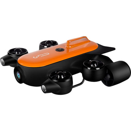 Geneinno Titan Robot Submarino ROV 4K 8MP 492' Profundidad 656' Cable