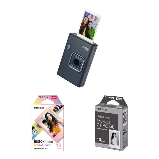 FUJIFILM instax mini LiPlay cámara híbrida instantánea 28mm f/2 Bluetooth