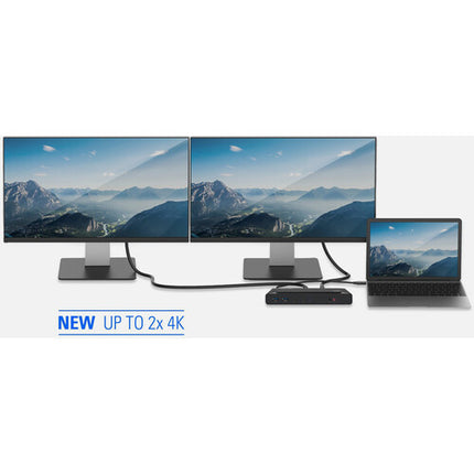 Wavlink 13 en 1 Estación de Acoplamiento USB-C con Dual 4K 100W y 130W Adaptador