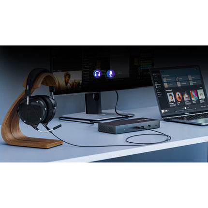 Wavlink 10-en-1 Estación de Acoplamiento USB-C Triple Display 4K60 100W