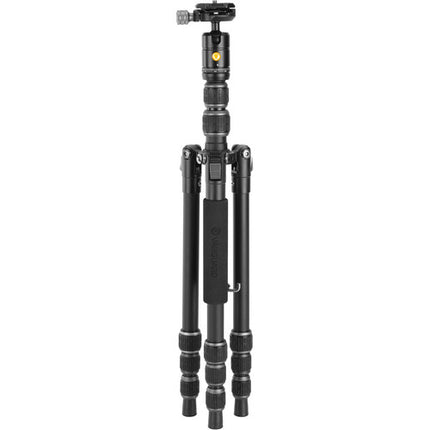 Vanguard VEO 3 GO 204AB Trípode de Viaje de Aluminio 51.4 Pulgadas con Cabezal de Bola BH-45 Bluetooth