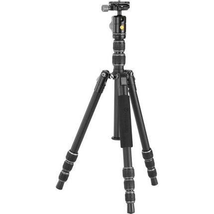 Vanguard VEO 3 GO 204AB Trípode de Viaje de Aluminio 51.4 Pulgadas con Cabezal de Bola BH-45 Bluetooth