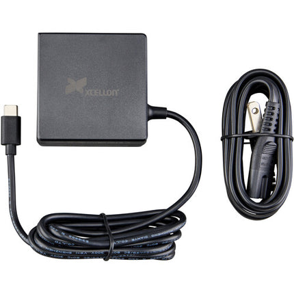 Xcellon PDL-65 Adaptador Universal USB-C 65W con Cable Integrado y Protección