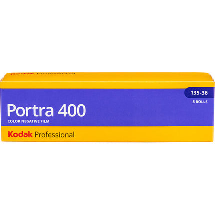 Kodak Professional Portra 400 Película Color Negativo 35mm ISO 400 36 Exposiciones 5 Unidades
