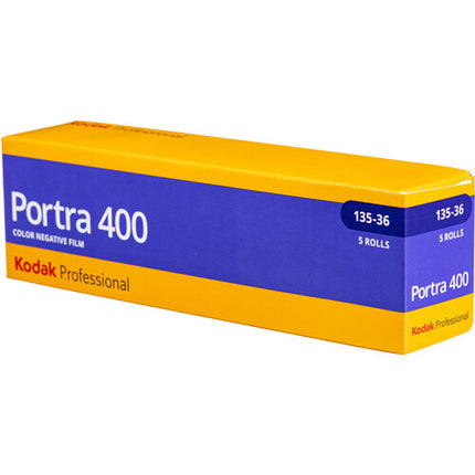 Kodak Professional Portra 400 Película Color Negativo 35mm ISO 400 36 Exposiciones 5 Unidades