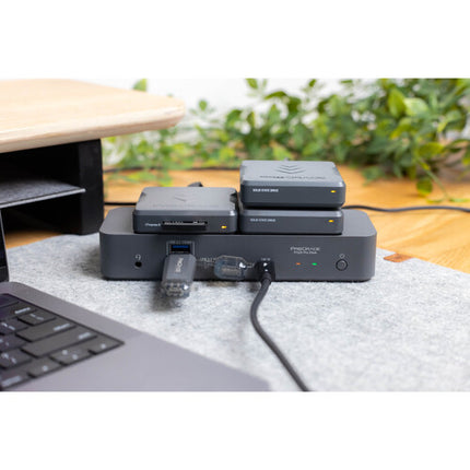 ProGrade Digital PG25 Dock Thunderbolt 5 con 140W y 3 Puertos Thunderbolt
