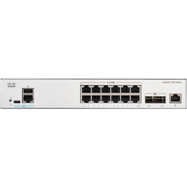 Cisco Catalyst C1300-12XT-2X Switch Administrado 12 Puertos 10G 280 Gb/s Capacidad