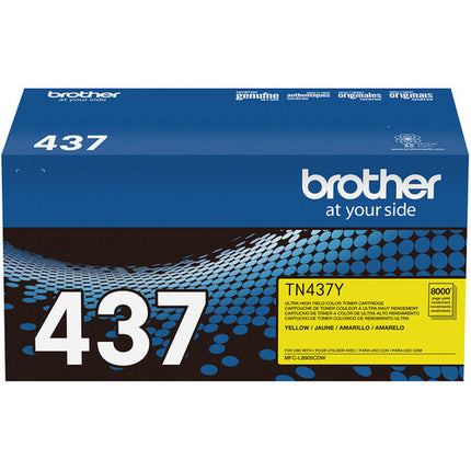 Brother TN437 Toner Amarillo Ultra Rendimiento 8000 Páginas para MFC-L8905CDW