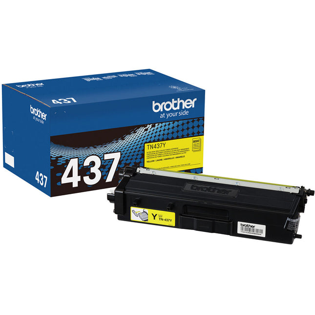 Brother TN437 Toner Amarillo Ultra Rendimiento 8000 Páginas para MFC-L8905CDW