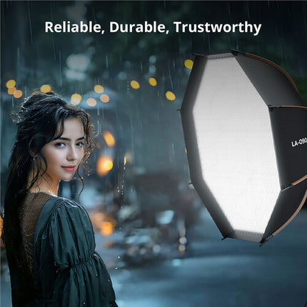 SmallRig LA-O90 Softbox Octagonal 35 pul Fabric Grid y Difusores