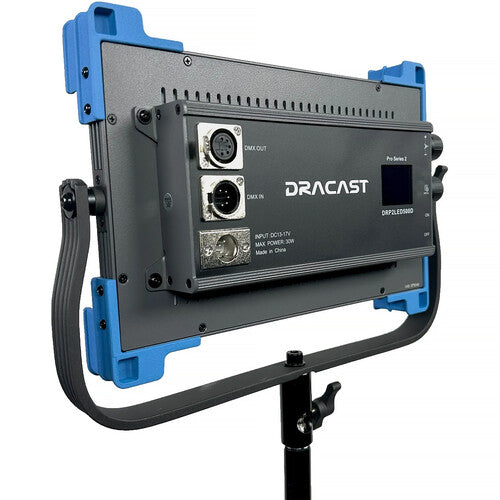 Dracast Pro Series II LED500 Panel LED Luz Diurna 1142 Lux CRI 97 V-Mount