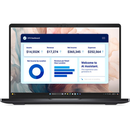 Dell 13.3 Pro 13 Laptop Intel Core Ultra 5 16GB 512GB SSD IPS