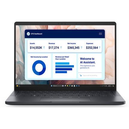 Dell 13.3 Pro 13 Laptop Intel Core Ultra 5 16GB 512GB SSD IPS