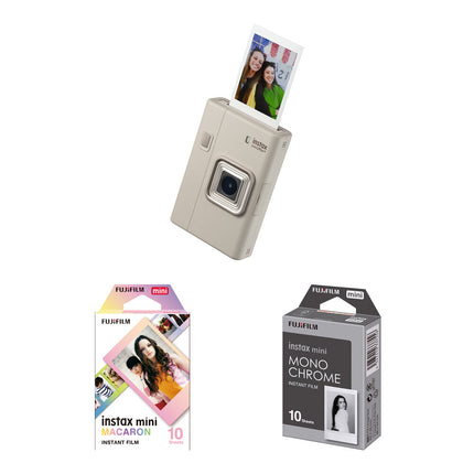 FUJIFILM instax mini LiPlay Cámara Híbrida Instantánea Sensor CMOS 1/5" y Flash Integrado