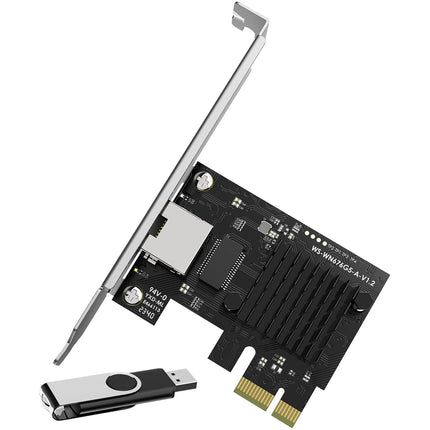 Wavlink WL-NWP003 Adaptador Ethernet PCIe 5G 5 Gb s interfaz PCIe 3.0