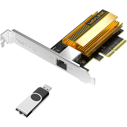 Wavlink WL-NWP004 Adaptador Ethernet PCIe 3.0 x4 10Gbps RJ45