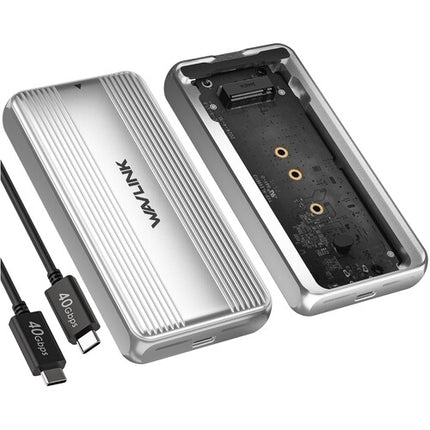 Wavlink USB4 PCIe NVMe SSD Caja para M.2 2280 Velocidad 3800 MB/s