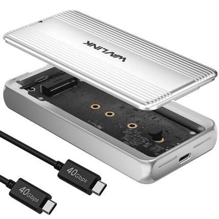 Wavlink USB4 PCIe NVMe SSD Caja para M.2 2280 Velocidad 3800 MB/s
