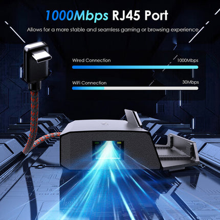 Wavlink Estación de Acoplamiento USB-C para Steam Deck y ROG Ally 4K144 HDMI Ethernet 85W Passthrough