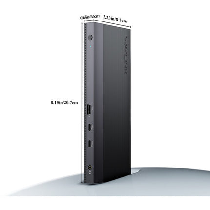 Wavlink 11-en-1 Docking Station USB-C triple pantalla 4K 100W
