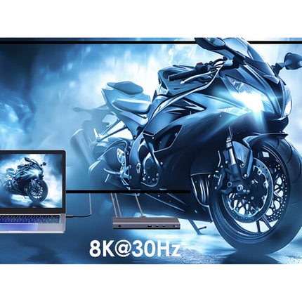 Wavlink Triple Display Estación de Acoplamiento USB-C 13 en 1 8K30 65W