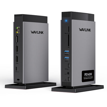 Wavlink 11 en 1 Estación de acoplamiento USB-C Triple Display 8K 125W