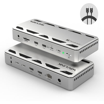 Wavlink Thunderbolt 5 Estación de Acoplamiento Triple Pantalla 8K 140W