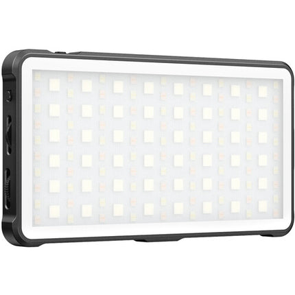 Hohem Compact RGB Panel LED con 24 modos y montaje doble zapata