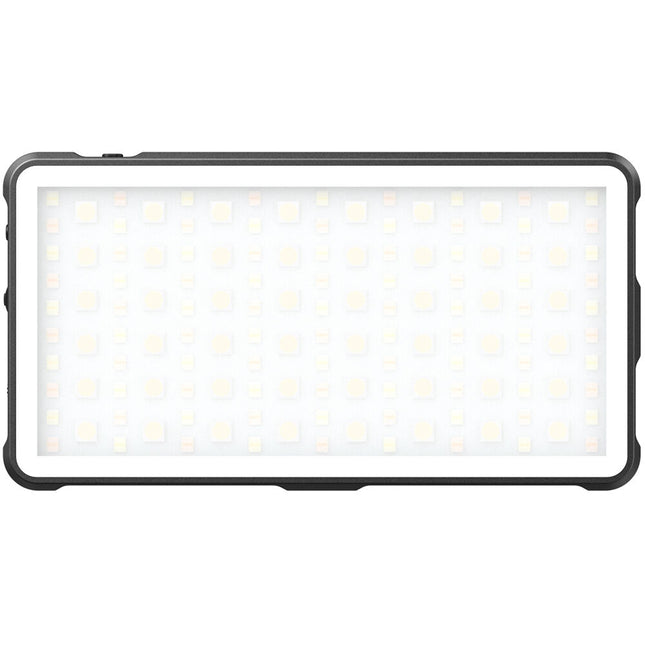 Hohem Compact RGB Panel LED con 24 modos y montaje doble zapata