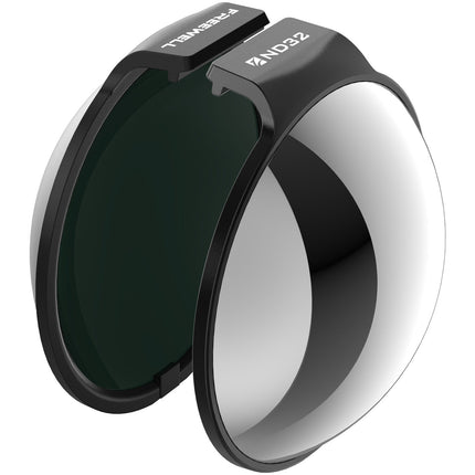 Freewell ND32 Filtro ND32 para DJI Osmo 360 5 pasos para luz brillante estuche y paño de limpieza