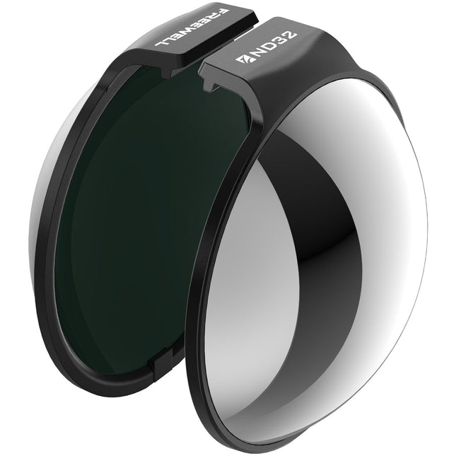 Freewell ND32 Filtro ND32 para DJI Osmo 360 5 pasos para luz brillante estuche y paño de limpieza
