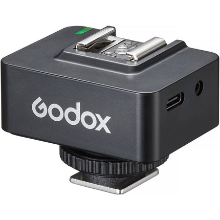 Godox XR TTL receptor inalámbrico para Canon y Nikon 2.4 GHz con pantalla LCD y batería integrada