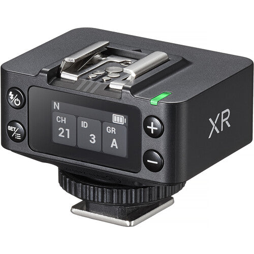 Godox XR TTL receptor inalámbrico para Canon y Nikon 2.4 GHz con pantalla LCD y batería integrada