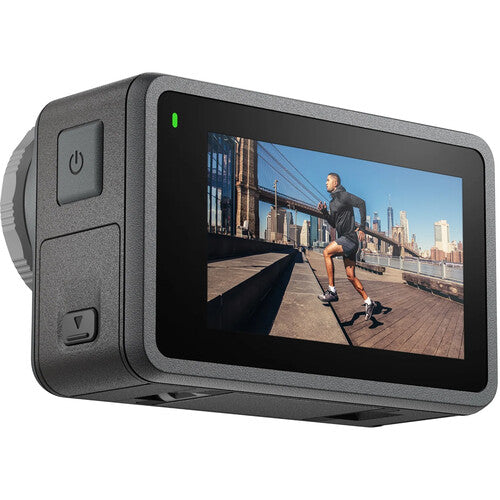 Xtra Edge Action Camera con sensor CMOS 1/1.3" UHD 4K120 155° FOV pantalla frontal y trasera