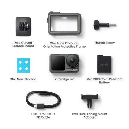 Xtra Edge Pro Cámara de Acción Sensor CMOS 1 3 UHD 4K120 40MP
