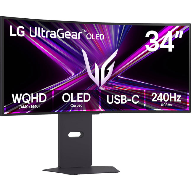 LG UltraGear OLED 34GX900A-B Monitor Curvo 34" WQHD 240 Hz HDR 10