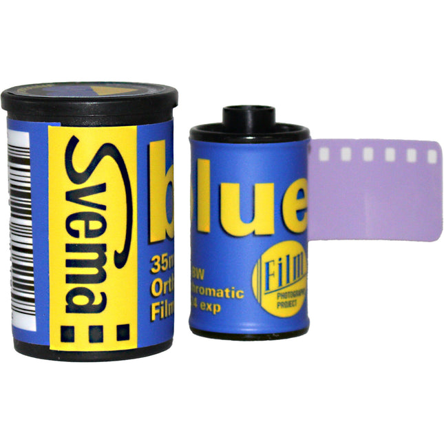 Film Photography Project Svema Blue Película B&N 35mm ISO 6 24 exposiciones