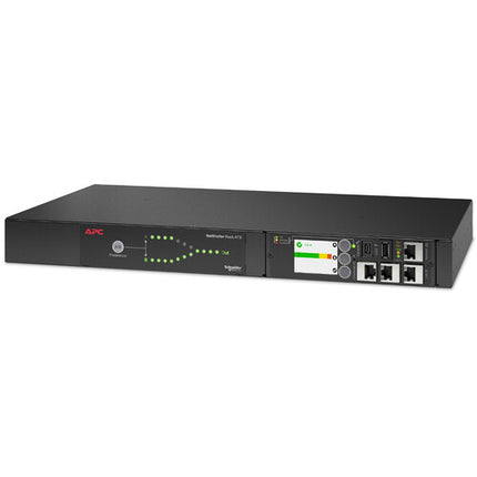 APC AP4423A Netshelter Rack Interruptor Transferencia Automática 3700 VA 1 RU con Soportes de Montaje