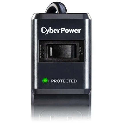 CyberPower Protector de Sobretensión 6 Tomas USB-A USB-C 1500J Negro
