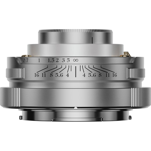 Thypoch Eureka 28mm f/2.8 Objetivo gran angular para FUJIFILM X blanco ultradelgado