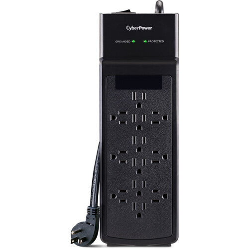 CyberPower CSB1206 Protector de sobretensión 12 tomas 3600J negro