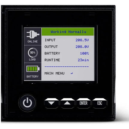 CyberPower OL1K5RTHD SAI Doble Conversión 1500VA 1350W Rackmount