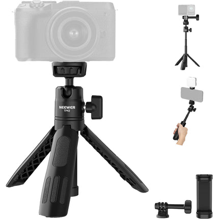 Neewer BASICS TP43 Mini Trípode Escritorio Selfie 30 cm Negro
