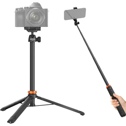 Neewer TS04 Palo Selfie Trípode 59 Pulgadas Capacidad 2.5 kg Altura 13.4-59 Pulgadas